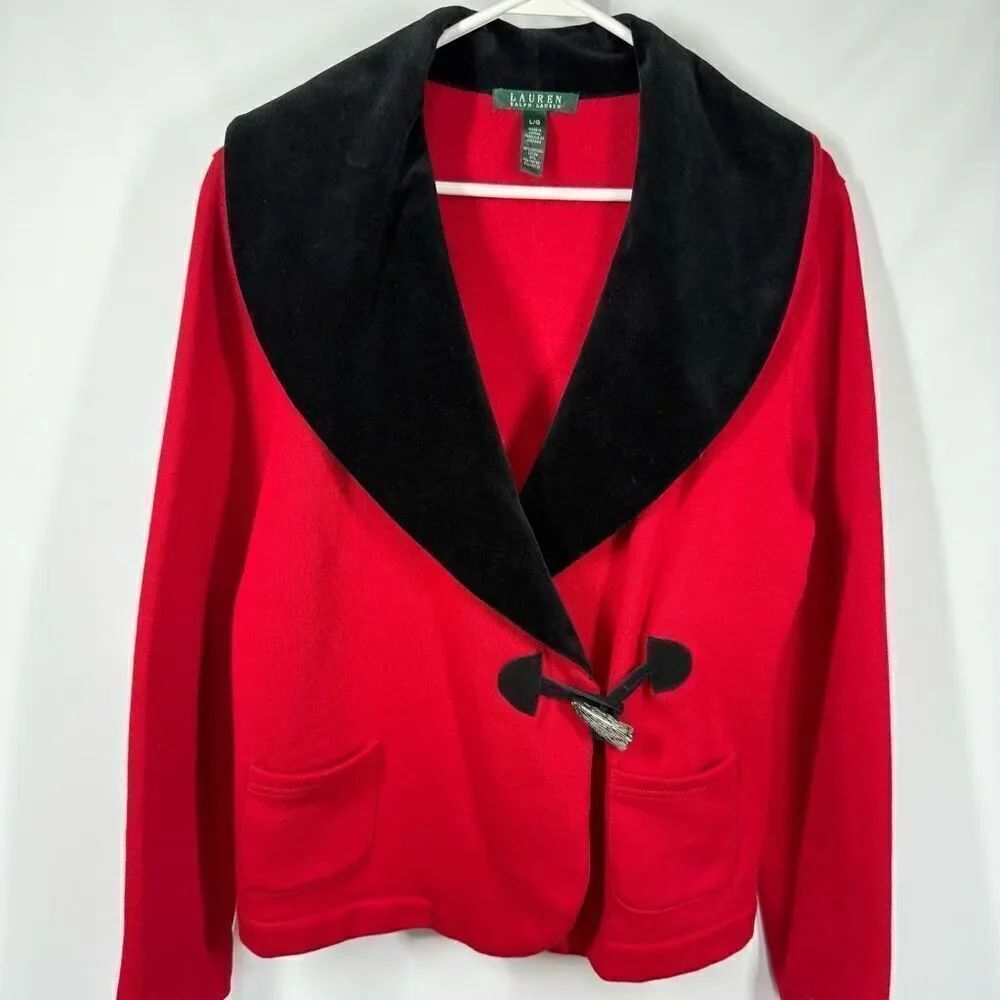 Lauren Ralph Lauren Heritage red jacket size large